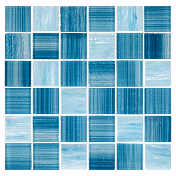 SAMPLE-Oceanic Glass Mosaic Tile